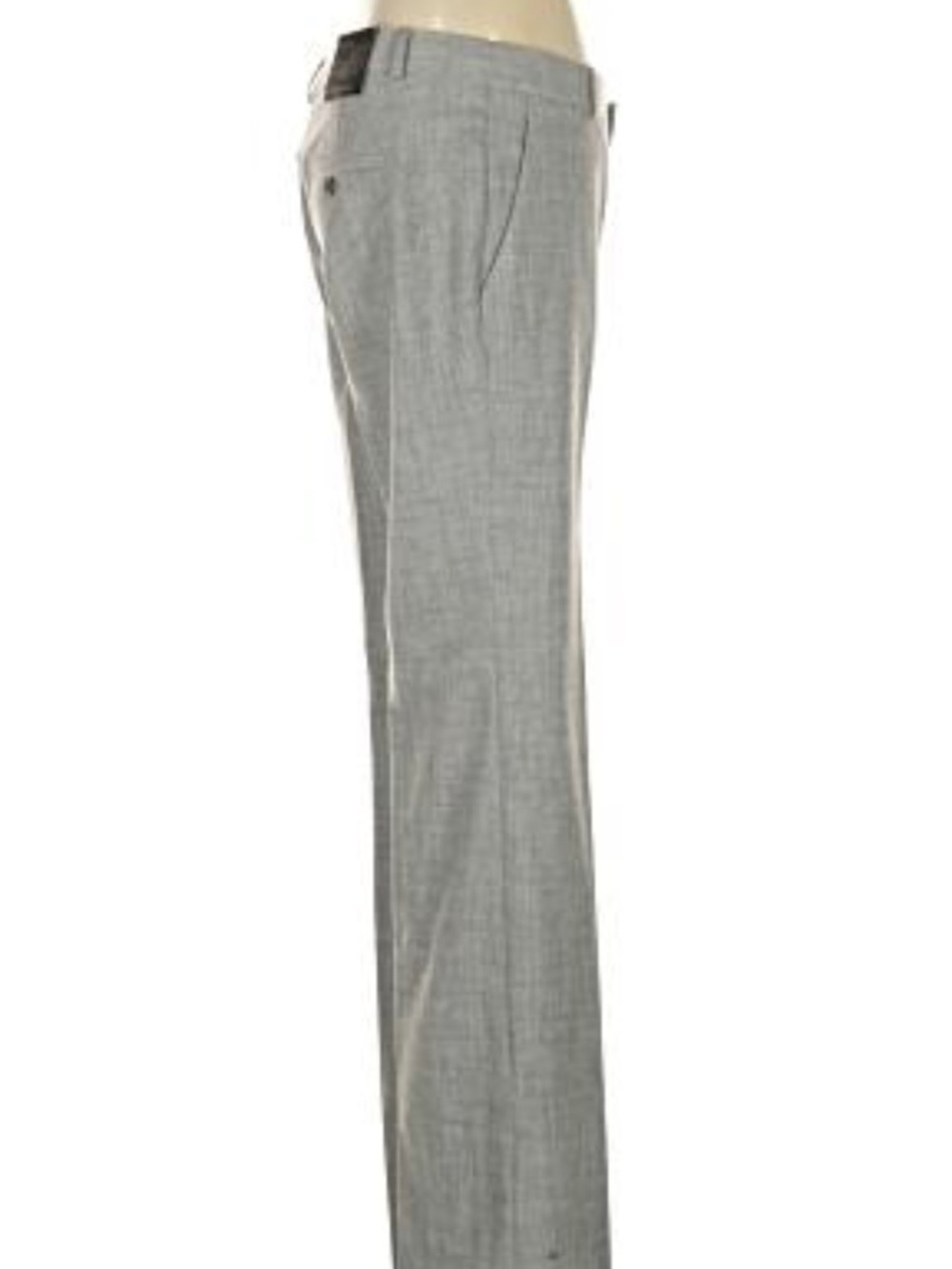 Banana Republic Factory Women's Gray Straight-Leg Dress Pants - Picture 4 of 6
